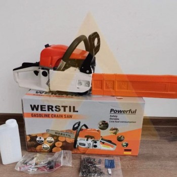 SET 2 x Motofierastrau WERSTIL, putere 1.9CP lama 40cm, cod 02100 SET 2 x Motofierastrau WERSTIL, putere 1.9CP lama 40cm, cod 02100