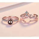 LICHIDARE STOC :Inel reglabil cu cristal Zirconiu gravat cu proiectie "Te Iubesc" de 100 de ori in 100 de limbi, din aliaj Rose Gold - LICHIDARE STOC -wowreduceri.ro LICHIDARE STOC :Inel reglabil cu cristal Zirconiu gravat cu proiectie "Te Iubesc" de 100 de ori in 100 de limbi, din aliaj Rose Gold - LICHIDARE STOC - wowreduceri.ro