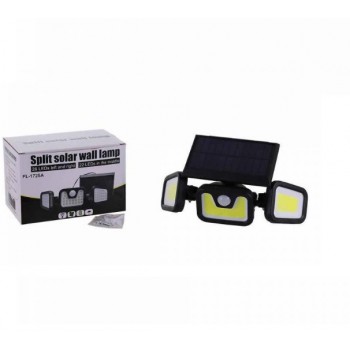 LAMPA TRIPLA SPLIT, CU PANOU SOLAR SI SENZOR DE MISCARE LAMPA TRIPLA SPLIT, CU PANOU SOLAR SI SENZOR DE MISCARE