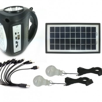 KIT PANOU SOLAR GDLITE GD8009 CU ACUMULATOR, USB, RADIO SI LUMINI KIT PANOU SOLAR GDLITE GD8009 CU ACUMULATOR, USB, RADIO SI LUMINI