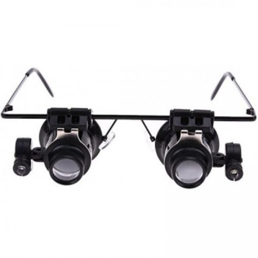 Ochelari cu lupa, putere de marire 20X si led lateral pentru observare amanuntita Cod 020 - ELECTRONICE -wowreduceri.ro Ochelari cu lupa, putere de marire 20X si led lateral pentru observare amanuntita Cod 020 ( ELECTRONICE )