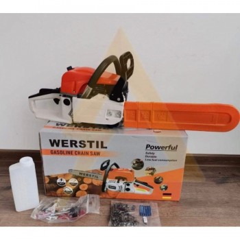 SET 2 x Motofierastrau WERSTIL, putere 1.9CP lama 40cm, cod 02100 SET 2 x Motofierastrau WERSTIL, putere 1.9CP lama 40cm, cod 02100
