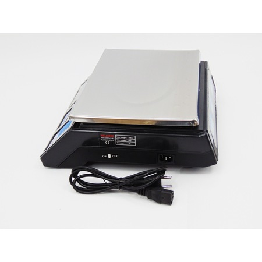Cantar Electronic profesional Digital, Capacitate maxima 40Kg, Afisaj Dublu Cod 01000Welberg ( Cantare Electronice )