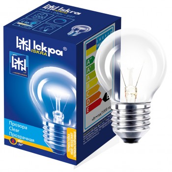 Oferta 3 Becuri sferic ISKRA  25W 200 Lumens , 