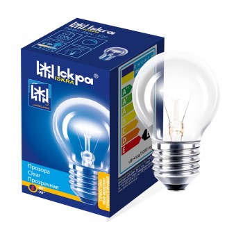 Bec sferic ISKRA  25W 200 Lumens ,  Bec sferic ISKRA  25W 200 Lumens ,