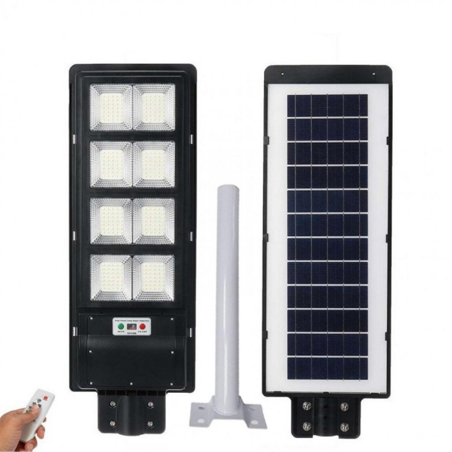 Lampa Solara LED 500w, 8 cadrane, cu Incarcare Solara Panou Fotovoltaic + Telecomanda si suport - Iluminat -wowreduceri.ro Lampa Solara LED 500w, 8 cadrane, cu Incarcare Solara Panou Fotovoltaic + Telecomanda si suport ( Iluminat )