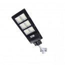 Lampa Solara LED 400w, 6 cadrane, cu Incarcare Solara Panou Fotovoltaic + Telecomanda si suport ( Iluminat )