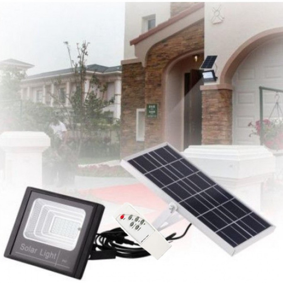 Panou Solar 100w, proiector si telecomanda incluse ( Iluminat )