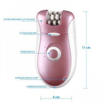 Epilator reincarcabil 2 in 1 Kemei