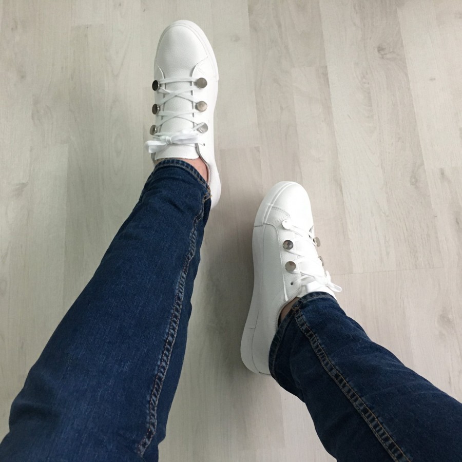 Pantofi Sport CDE17 White R2/1/4 ( Tenisi )