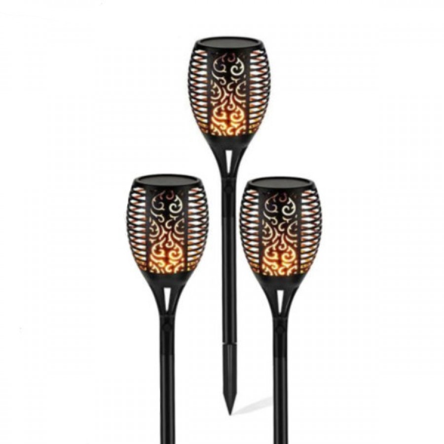 SET 3 LAMPI SOLARE CU EFECT DE FLACARA, 45.5 CM - Iluminat -wowreduceri.ro SET 3 LAMPI SOLARE CU EFECT DE FLACARA, 45.5 CM ( Iluminat )