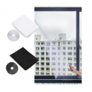 Set 5 plase impotriva insectelor pentru fereastra 130 x 150 cm, cu autoadeziv - Plasa umbrire - wowreduceri.ro