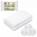 Set 5 plase impotriva insectelor pentru fereastra 130 x 150 cm, cu autoadeziv - Plasa umbrire - wowreduceri.ro