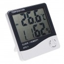 Termohigrometru digital 3 in 1 cu ceas, alarma, calendar - senzor de umiditate - Casa si gradina - wowreduceri.ro