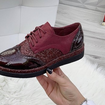 Pantofi Casual 991-5 Wine P5 Pantofi Casual 991-5 Wine P5