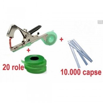 Aparat pentru legat vita de vie si legume + 10.000 capse + 20 role de banda Aparat pentru legat vita de vie si legume + 10.000 capse + 20 role de banda