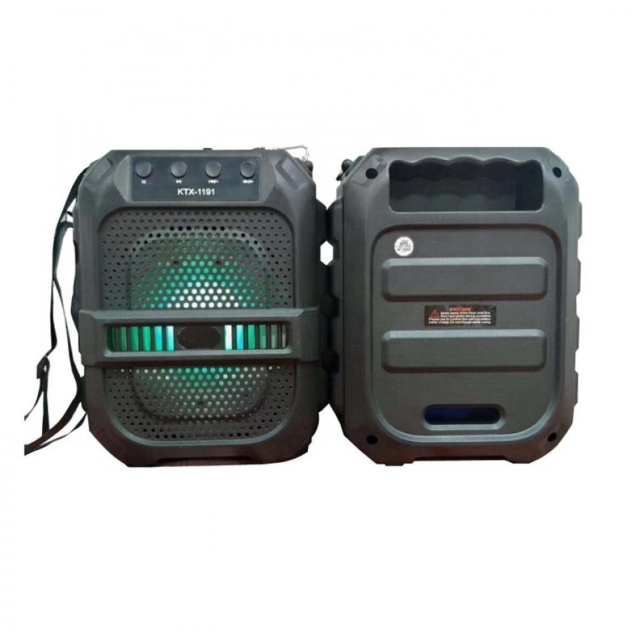 Boxa Portabila cu bluetooth, mp3, si joc de lumini, KTX 1191 - Boxe, Casti, Microfoane -wowreduceri.ro Boxa Portabila cu bluetooth, mp3, si joc de lumini, KTX 1191 - Boxe, Casti, Microfoane - wowreduceri.ro