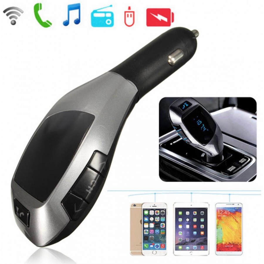 Car Kit Auto Bluetooth X7 cu functie de modulator FM - Auto-Moto -wowreduceri.ro Car Kit Auto Bluetooth X7 cu functie de modulator FM - Auto-Moto - wowreduceri.ro