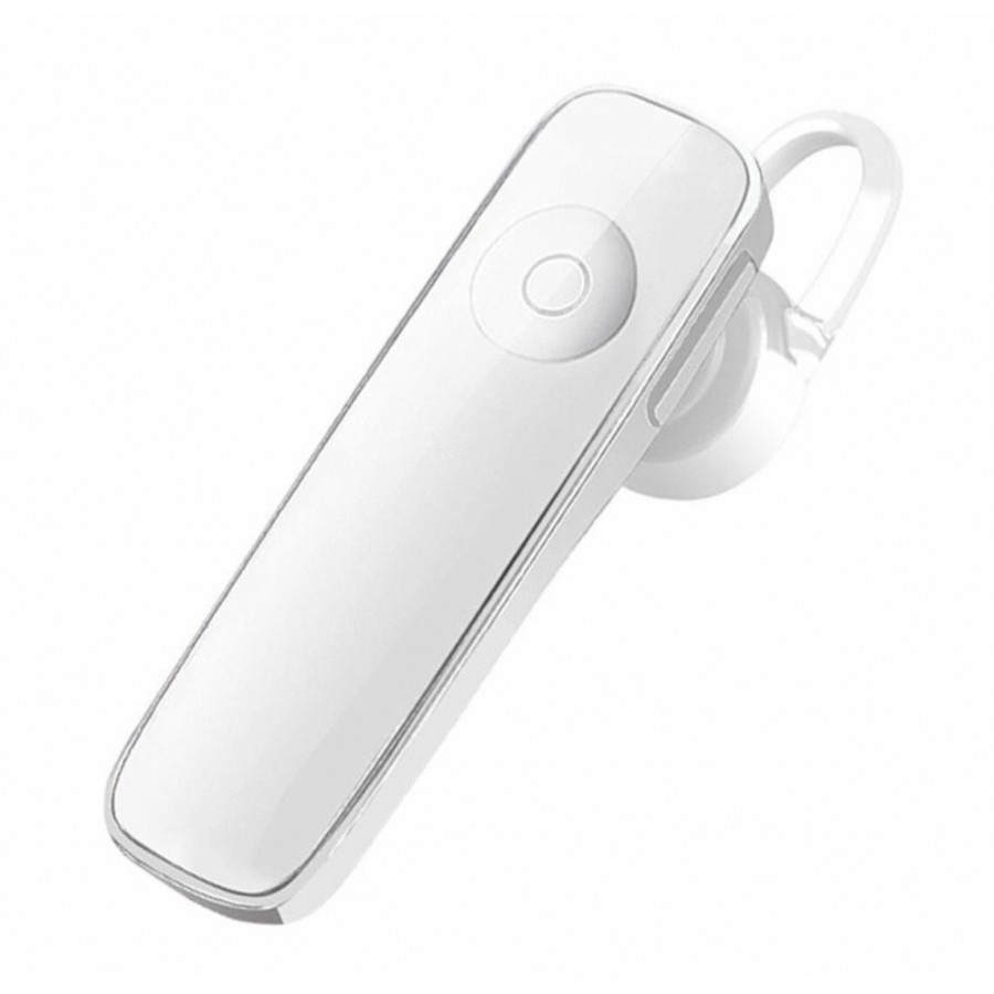 Casca bluetooth alba pentru convorbiri telefonice, autonomie 8 ore, microfon excelent - Accesorii Telefoane - wowreduceri.ro