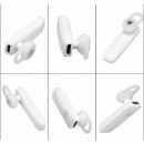 Casca bluetooth alba pentru convorbiri telefonice, autonomie 8 ore, microfon excelent - Accesorii Telefoane - wowreduceri.ro