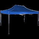 Cort IMPERMEABIL pavilion pliabil 3m * 4,5m, structura metalica, culoare ALBASTRU - Corturi - wowreduceri.ro