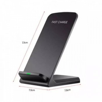 Incarcator wireless Quick Charge PlanetPhone, stand, universal, fast charge, Negru Incarcator wireless Quick Charge PlanetPhone, stand, universal, fast charge, Negru
