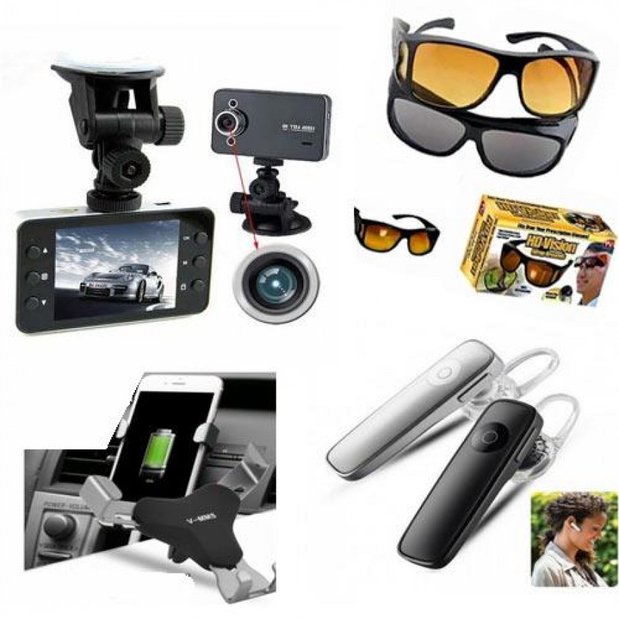 Kit auto: Camera auto FULL HD 1080 + suport telefon + casca cu bluetooth + 2 ochelari de condus CADOU - ELECTRONICE -wowreduceri.ro Kit auto: Camera auto FULL HD 1080 + suport telefon + casca cu bluetooth + 2 ochelari de condus CADOU ( ELECTRONICE )