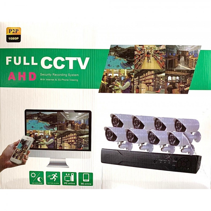 Kit de supraveghere HD 8 camere - Camere de supraveghere -wowreduceri.ro Kit de supraveghere HD 8 camere - Camere de supraveghere - wowreduceri.ro