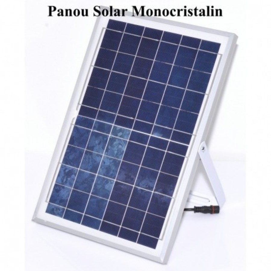 LAMPA STRADALA PROIECTOR LED 100W CU PANOU SOLAR, SENZOR DE MISCARE SI ACUMULATOR - Iluminat -wowreduceri.ro LAMPA STRADALA PROIECTOR LED 100W CU PANOU SOLAR, SENZOR DE MISCARE SI ACUMULATOR - Iluminat - wowreduceri.ro
