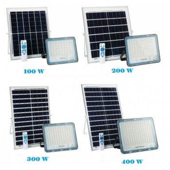 Panou cu proiector solar 200 W, cu LED-uri puternice, telecomanda cu functii multiple, accesorii de fixare incluse Panou cu proiector solar 200 W, cu LED-uri puternice, telecomanda cu functii multiple, accesorii de fixare incluse