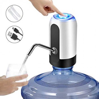 Pompa electrica pentru bidon de apa, cu acumulator, incarcare prin USB Pompa electrica pentru bidon de apa, cu acumulator, incarcare prin USB