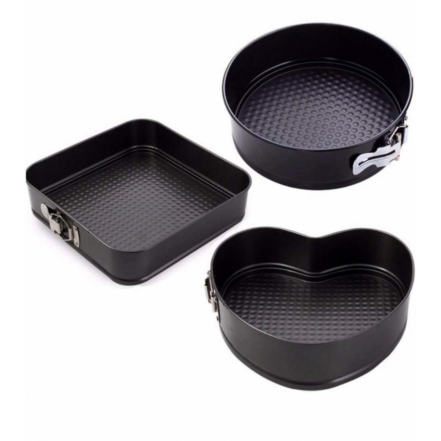 Set 3 forme pentru torturi si prajituri cu forme si diametre diferite - Bucatarie -wowreduceri.ro Set 3 forme pentru torturi si prajituri cu forme si diametre diferite ( Bucatarie )