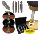 Set 4 burghie extractoare pentru suruburi rupte - Bucatarie -wowreduceri.ro Set 4 burghie extractoare pentru suruburi rupte ( Bucatarie )