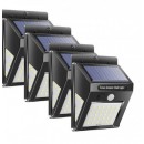 Set 4 Lampi solare 30 LED, senzor de miscar  3 moduri de iluminare - Casa si gradina - wowreduceri.ro