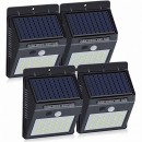 SET 4 Lampi Solare cu 30 LED,senzor de miscare si senzor de lumina - ELECTRONICE - wowreduceri.ro