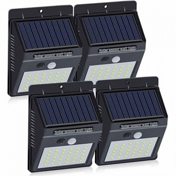 SET 4 Lampi Solare cu 30 LED,senzor de miscare si senzor de lumina SET 4 Lampi Solare cu 30 LED,senzor de miscare si senzor de lumina