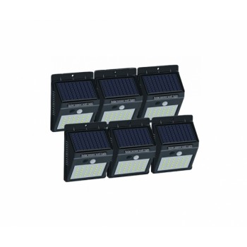 Set 6 lampi solar cu 30 led , senzor de miscare si senzor de lumina 3 moduri de iluminare Set 6 lampi solar cu 30 led , senzor de miscare si senzor de lumina 3 moduri de iluminare
