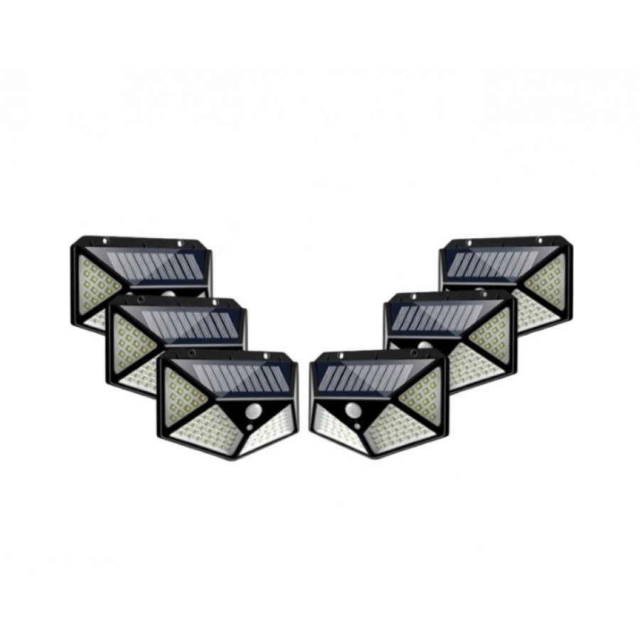 SET 6 LAMPI SOLARE 100 LED SI SENZOR MISCARE - ELECTRONICE -wowreduceri.ro SET 6 LAMPI SOLARE 100 LED SI SENZOR MISCARE - ELECTRONICE - wowreduceri.ro