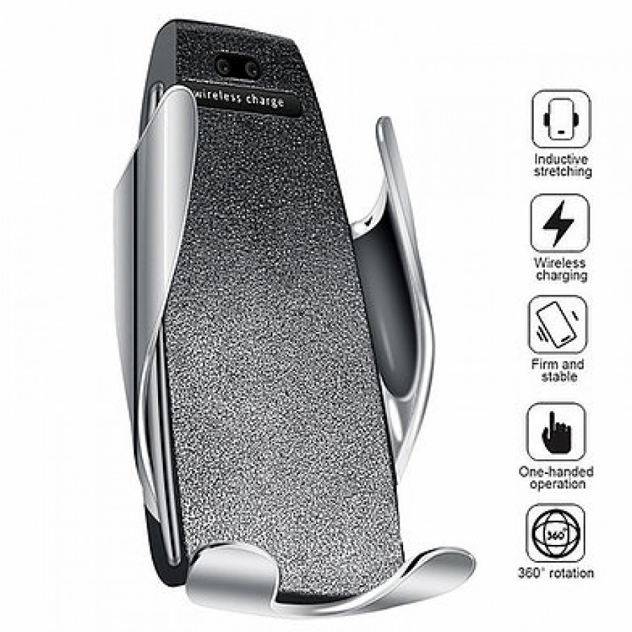 Smart Sensor Car Wireless Charger S5 stand - Auto-Moto -wowreduceri.ro Smart Sensor Car Wireless Charger S5 stand - Auto-Moto - wowreduceri.ro
