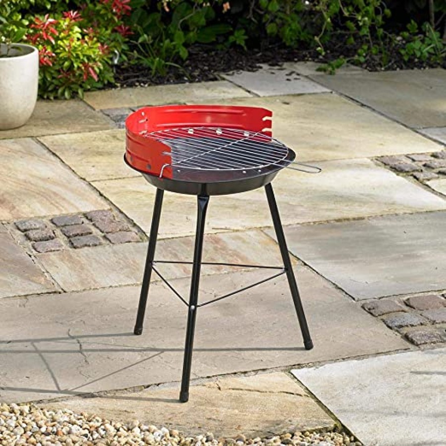 Gratar Rotund din Metal, 35 cm - Casa si gradina - wowreduceri.ro