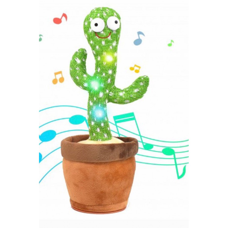 Cactus dansator și vorbitor,jucărie de plus, - PRODUSE NOI -wowreduceri.ro Cactus dansator și vorbitor,jucărie de plus, ( PRODUSE NOI )