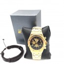 Ceas Ferrari Gold-Black+ Bratara Cadou - Ceasuri -wowreduceri.ro Ceas Ferrari Gold-Black+ Bratara Cadou ( Ceasuri )