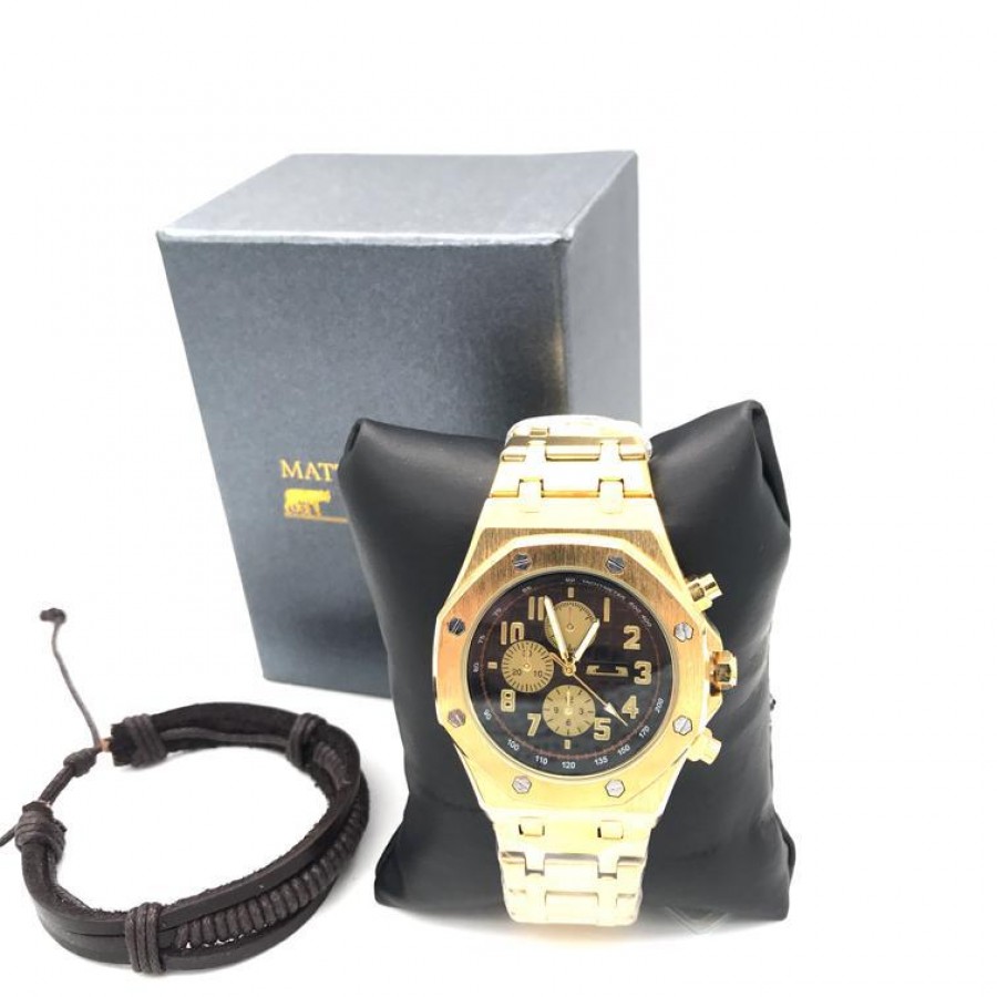 Ceas Ferrari Gold-Black+ Bratara Cadou - Ceasuri -wowreduceri.ro Ceas Ferrari Gold-Black+ Bratara Cadou ( Ceasuri )