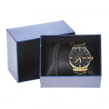 Ceas Matteo Ferrari All Gold + Bratara CADOU Ceas Matteo Ferrari All Gold + Bratara CADOU