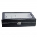 Cutie Pentru Ceasuri Si Ochelari, Model Negru Mat - OCHELARI DE SOARE -wowreduceri.ro Cutie Pentru Ceasuri Si Ochelari, Model Negru Mat ( OCHELARI DE SOARE )