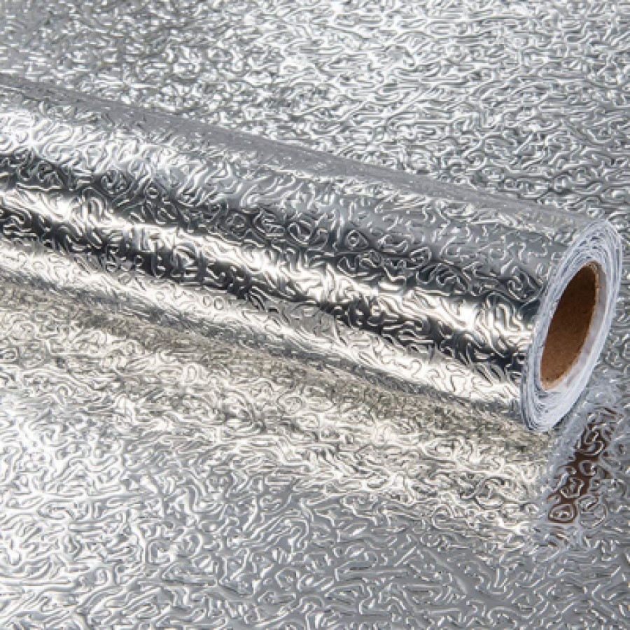 Folie de aluminiu autoadeziva bucatarie 60 x 300 cm - Bucatarie - wowreduceri.ro