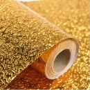 Folie de aluminiu autoadeziva bucatarie 60 x 300 cm, Auriu - Bucatarie -wowreduceri.ro Folie de aluminiu autoadeziva bucatarie 60 x 300 cm, Auriu - Bucatarie - wowreduceri.ro