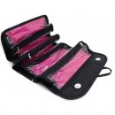 Geanta/organizator pentru cosmetice make-up si accesorii Roll-N-Go, negru ( Sanatate&Frumusete )