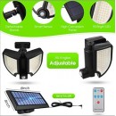 Lampa solara 90 LED, senzor de miscare, telecomanda - Panouri solare - wowreduceri.ro