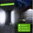 Lampa solara 90 LED, senzor de miscare, telecomanda - Panouri solare - wowreduceri.ro